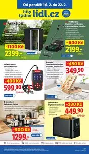 Akční leták LIDL, platný od 2026-02-16 do 2026-02-22.