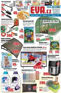Akční leták EVA.cz, platný od 2026-02-11 do 2026-02-23.