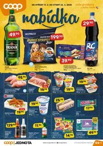 Akční leták COOP, platný od 2026-02-11 do 2026-02-24.