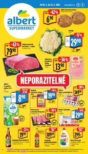 Akční leták albert, platný od 2026-02-18 do 2026-02-24.