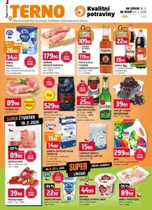 Akční leták COOP TERNO, platný od 2026-02-18 do 2026-02-24.