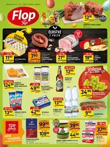 Akční leták FloP, platný od 2026-02-18 do 2026-02-24.