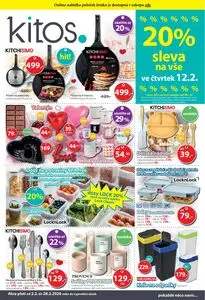 Akční leták kitos, platný od 2026-02-02 do 2026-02-28.
