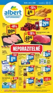 Akční leták albert, platný od 2026-02-25 do 2026-03-03.