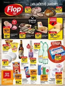 Akční leták FloP, platný od 2026-02-25 do 2026-03-03.
