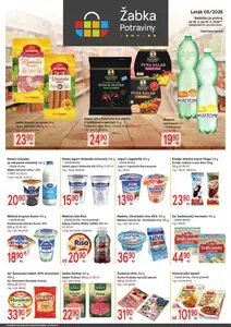 Akční leták žabka, platný od 2026-02-25 do 2026-03-10.