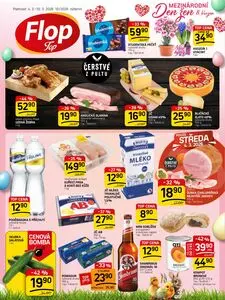 Akční leták FloP, platný od 2026-03-04 do 2026-03-10.