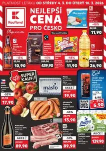 Akční leták Kaufland, platný od 2026-03-04 do 2026-03-10.