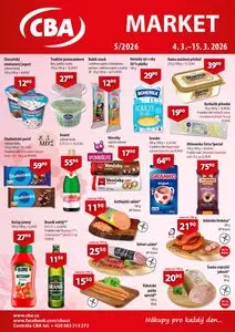 Akční leták CBA, platný od 2026-03-04 do 2026-03-15.