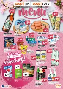 Akční leták COOP TUTY, platný od 2026-03-11 do 2026-03-24.