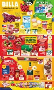 Akční leták BILLA, platný od 2026-03-18 do 2026-03-24.