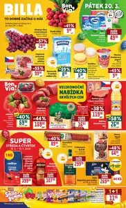Akční leták BILLA, platný od 2026-03-18 do 2026-03-24.