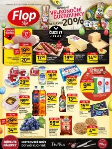 Akční leták FloP, platný od 2026-03-18 do 2026-03-24.
