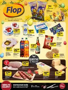 Akční leták FloP, platný od 2026-03-18 do 2026-03-24.
