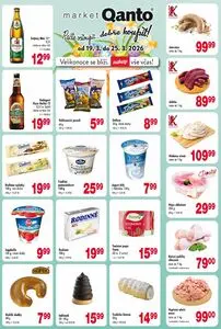 Akční leták Astur & Qanto, platný od 2026-03-19 do 2026-03-25.