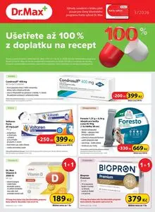 Akční leták Dr. Max, platný od 2026-03-01 do 2026-03-31.