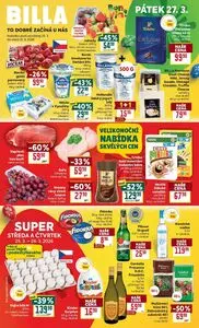 Akční leták BILLA, platný od 2026-03-25 do 2026-03-31.