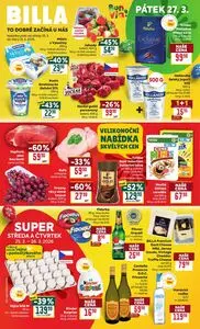 Akční leták BILLA, platný od 2026-03-25 do 2026-03-31.