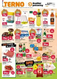 Akční leták COOP TERNO, platný od 2026-03-25 do 2026-03-31.
