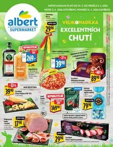 Akční leták albert, platný od 2026-03-25 do 2026-04-05.