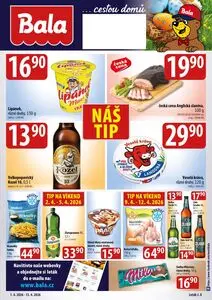 Akční leták Bala, platný od 2026-04-01 do 2026-04-13.