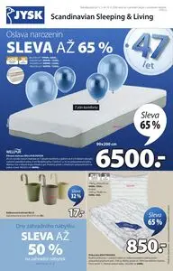 Akční leták Jysk, platný od 2026-03-11 do 2026-04-14.