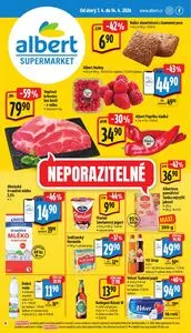 Akční leták albert, platný od 2026-04-07 do 2026-04-14.
