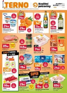 Akční leták COOP TERNO, platný od 2026-04-08 do 2026-04-14.