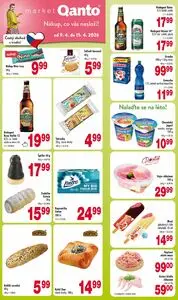 Akční leták Astur & Qanto, platný od 2026-04-09 do 2026-04-15.