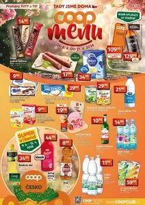 Akční leták COOP TUTY, platný od 2026-04-08 do 2026-04-21.