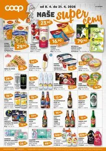 Akční leták Coop Trefa, platný od 2026-04-08 do 2026-04-21.