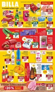 Akční leták BILLA, platný od 2026-04-15 do 2026-04-21.