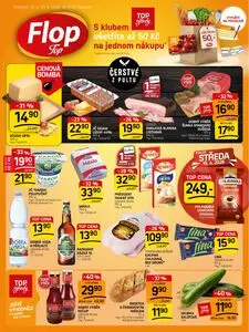 Akční leták FloP, platný od 2026-04-15 do 2026-04-21.