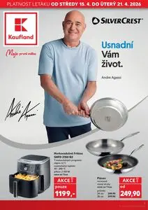 Akční leták Kaufland, platný od 2026-04-15 do 2026-04-21.