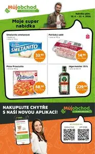 Akční leták Můj obchod, platný od 2026-04-10 do 2026-04-23.