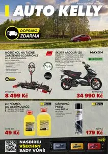 Akční leták AUTO KELLY, platný od 2026-03-31 do 2026-04-27.