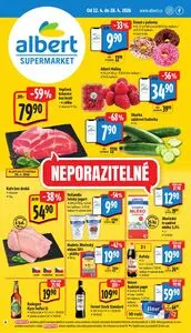 Akční leták albert, platný od 2026-04-22 do 2026-04-28.
