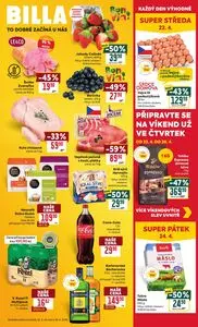 Akční leták BILLA, platný od 2026-04-22 do 2026-04-28.