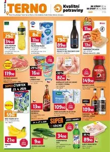 Akční leták COOP TERNO, platný od 2026-04-22 do 2026-04-28.