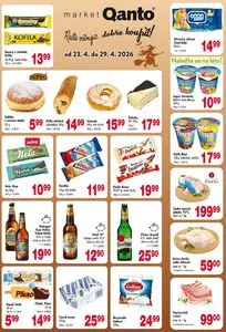 Akční leták Astur & Qanto, platný od 2026-04-23 do 2026-04-29.