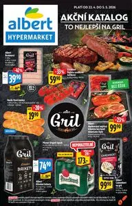 Akční leták albert, platný od 2026-04-22 do 2026-05-05.