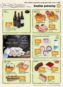 Akční leták COOP TERNO, platný od 2026-04-22 do 2026-05-05.