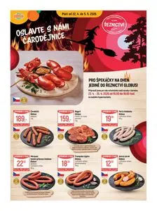 Akční leták GLOBUS, platný od 2026-04-22 do 2026-05-05.