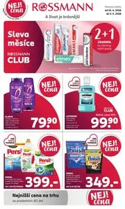 Akční leták ROSSMANN, platný od 2026-04-22 do 2026-05-05.