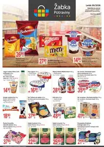 Akční leták žabka, platný od 2026-04-22 do 2026-05-05.
