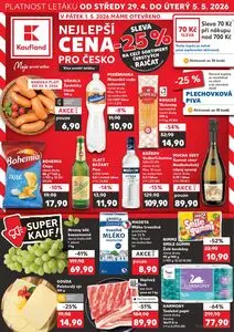 Akční leták Kaufland, platný od 2026-04-29 do 2026-05-05.