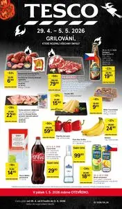 Akční leták TESCO, platný od 2026-04-29 do 2026-05-05.