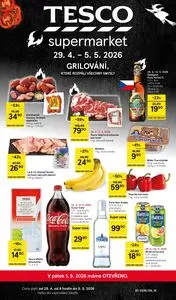 Akční leták TESCO, platný od 2026-04-29 do 2026-05-05.