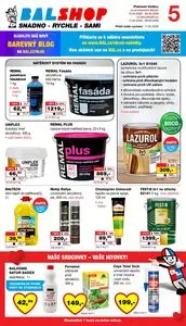 Akční leták Barvy a laky, platný od 2026-04-11 do 2026-05-09.