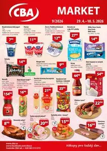 Akční leták CBA, platný od 2026-04-29 do 2026-05-10.